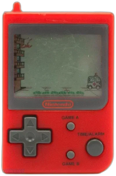 Nintendo Game & Watch Mini ClassicFire Red Toymax [US]