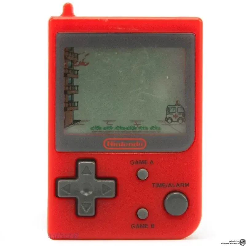 Mini Nintendo Red Color Consolevariations - Nintendo Game & Watch Mini ClassicFire Red Toymax ...