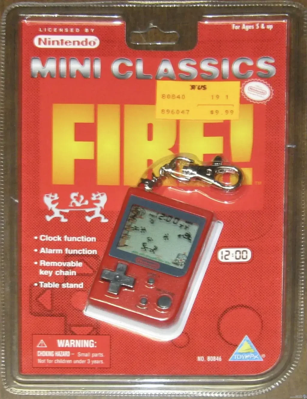 Consolevariations - Nintendo Game & Watch Mini ClassicFire Red