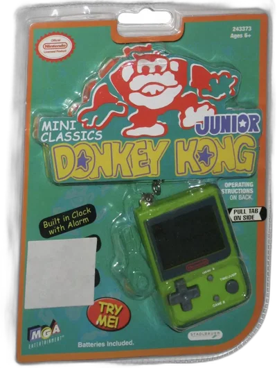 Nintendo Game & Watch Mini Classic Donkey Kong Junior Light Green MGA [US]