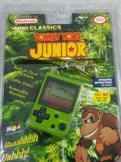 Nintendo Game & Watch Mini Classic Donkey Kong Junior Light Green It‘s Outrageous Colored Screen [US]