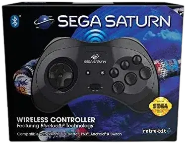 Retro-bit SEGA Saturn Wireless Bluetooth Controller