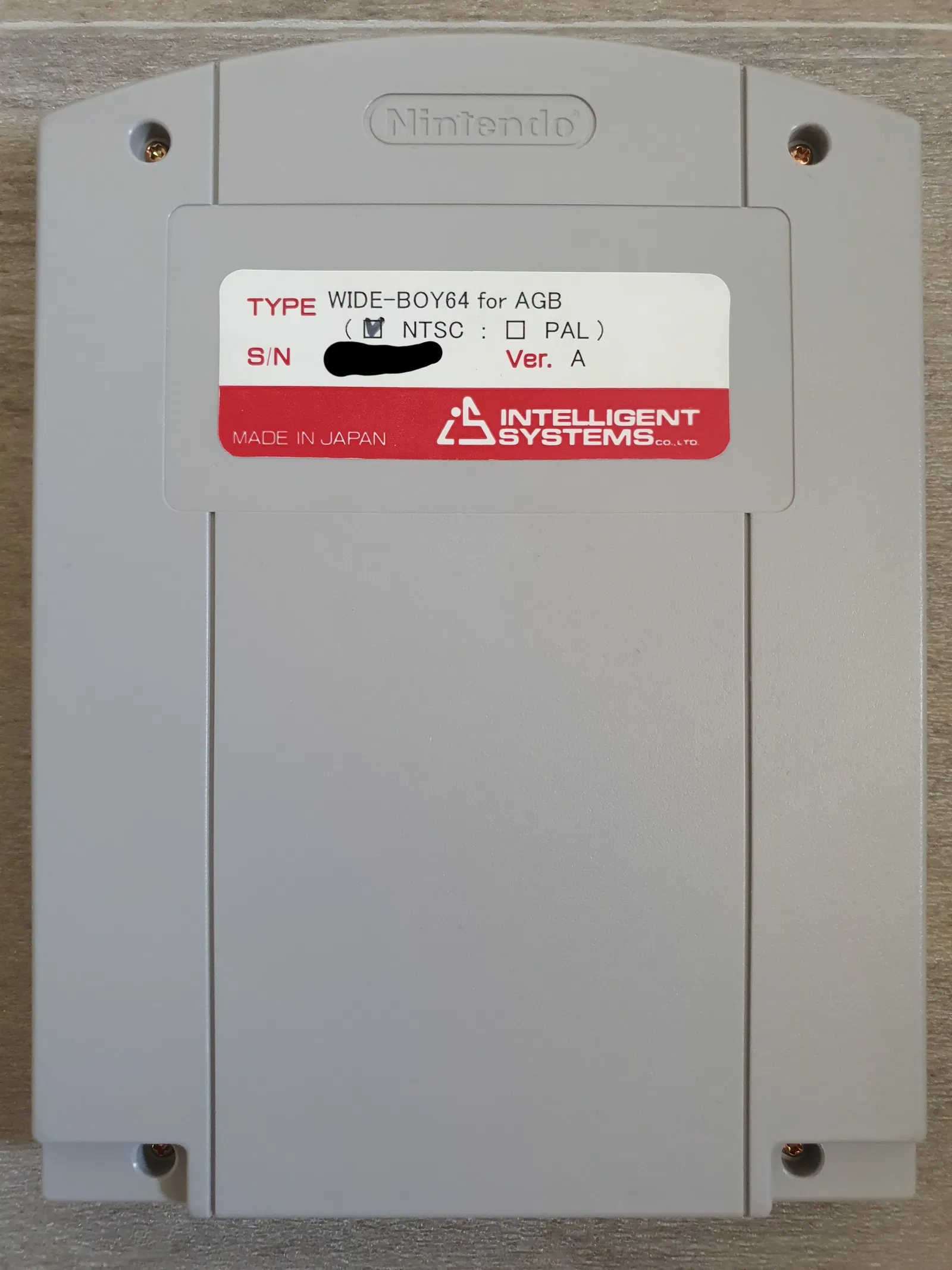 Nintendo 64 Wide Boy AGB - Consolevariations