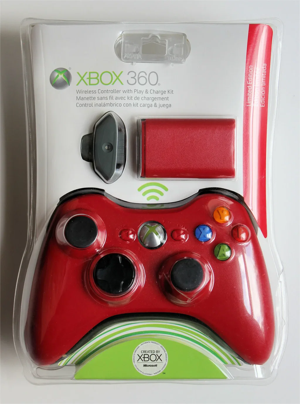 Consolevariations - Microsoft Xbox 360 Red Controller