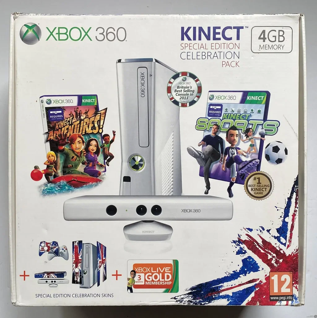 Consolevariations - Microsoft Xbox 360 Kinect Celebration Pack