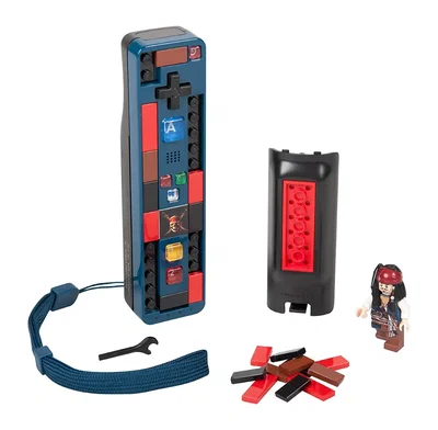 Lego Play & Build Wii Remote Controller (Pirates of the Caribbean)