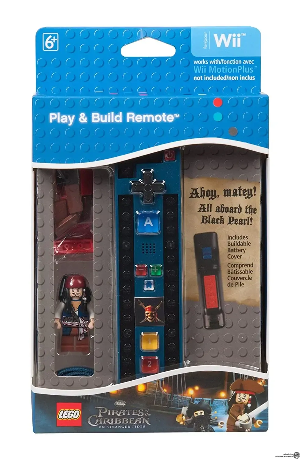 Consolevariations - Lego Play & Build Wii Remote Controller