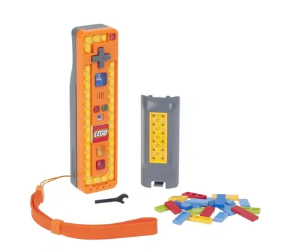 Lego Play & Build Wii Remote Controller (Orange)