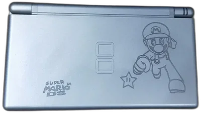 iQue DS Lite Silver Super Mario 64 DS Console
