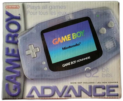 Nintendo Gameboy Advance Glacier Super Mario Advance 2 Bundle