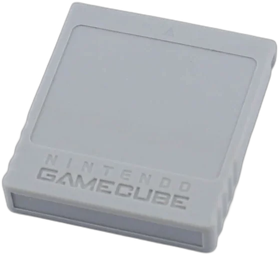  Nintendo GameCube Grey 59 Memory Card