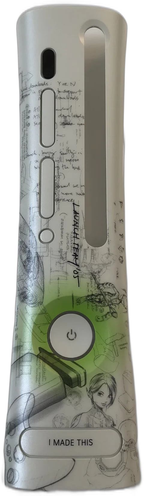  Microsoft Xbox 360 Launch Team &#039;05 &quot;I Made This&quot;  Faceplate