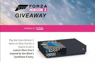 Microsoft Xbox One S Ken Block Console