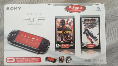 Sony PSP 3000 Killzone and Tekken Platinum Bundle