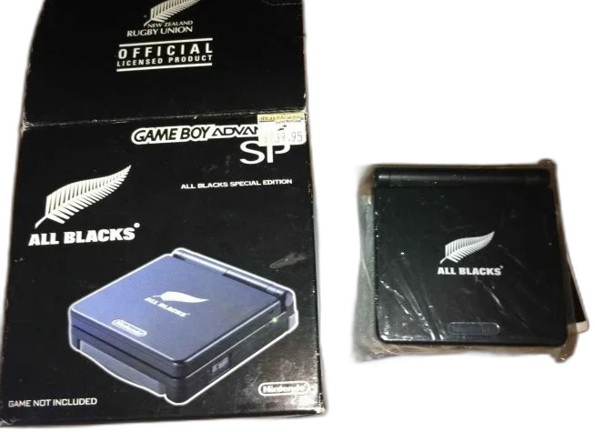  Nintendo Game Boy Advance SP All Blacks Console