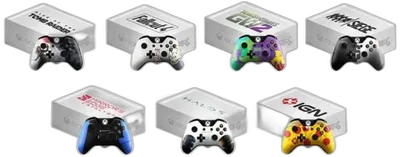 Microsoft Xbox One PAX 2015 controllers