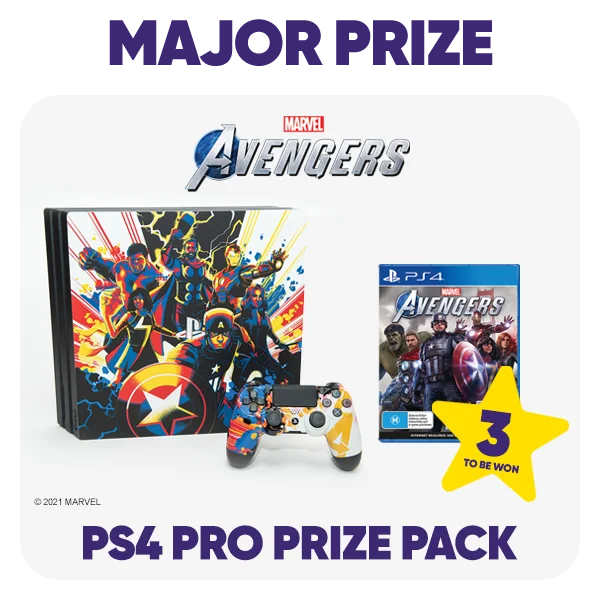  Sony PlayStation4 Pro Marvel Avengers Console
