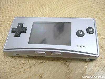  Nintendo Game Boy Micro Silver Console [AUS]