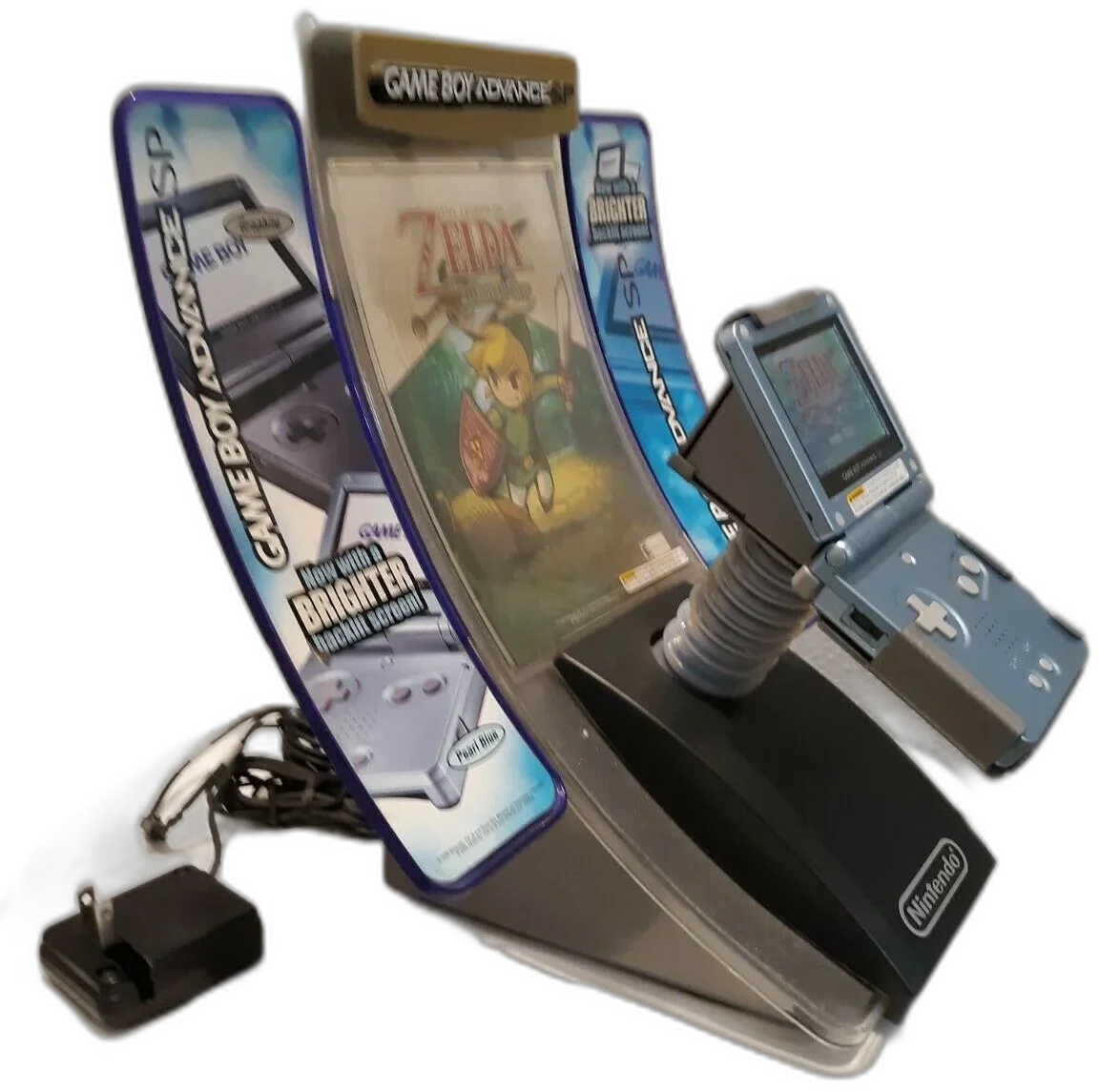  Nintendo Game Boy Advance SP Zelda Minish Cap Kiosk