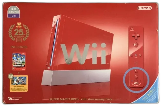  Nintendo Wii New Super Mario Bros. Bundle [TW]