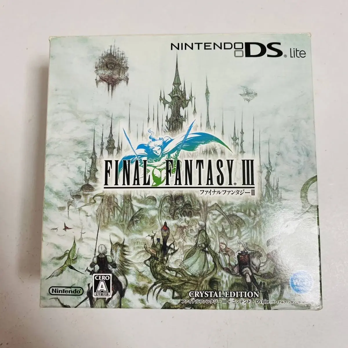 Consolevariations - Nintendo DS Lite Final Fantasy III Crystal Console