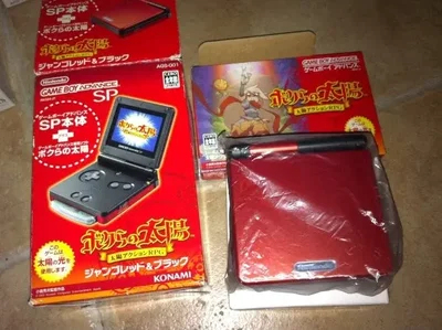 Nintendo Game Boy Advance SP Boktai no Taiyou Console