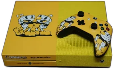 Microsoft Xbox One S Cuphead Console