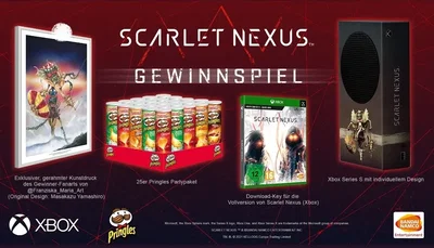 Microsoft Series S Scarlet Nexus Pringles Console