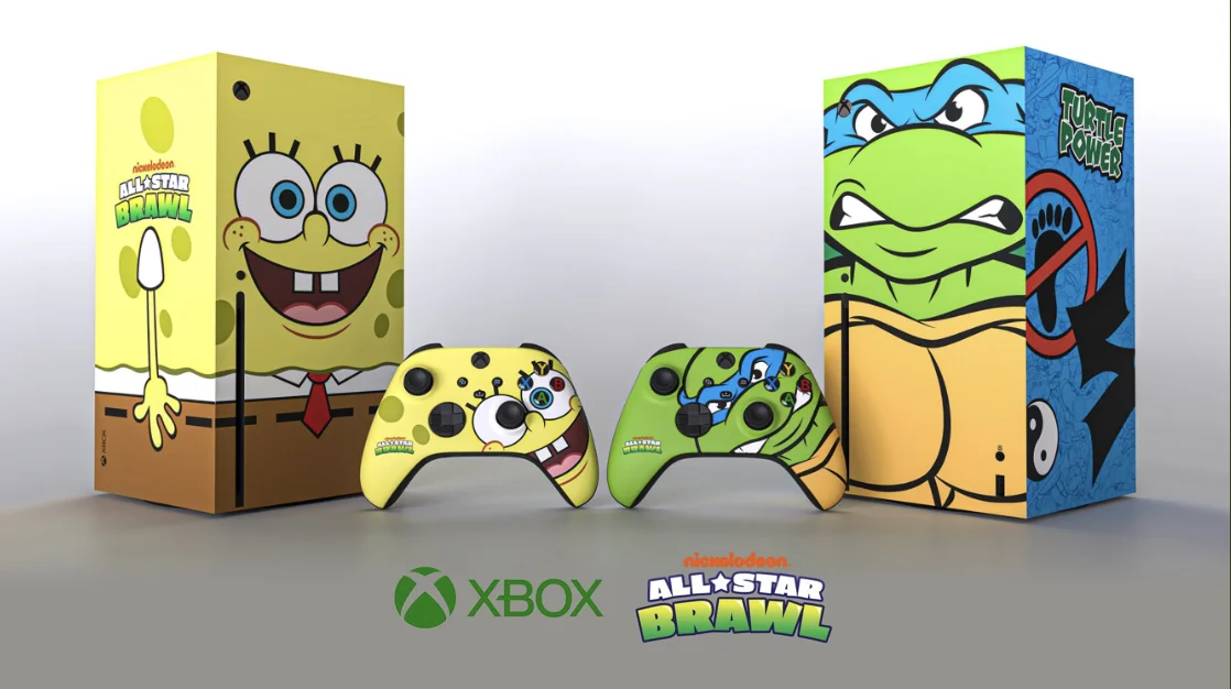  Microsoft Xbox Series X Nickelodeon All-Star Brawl Console