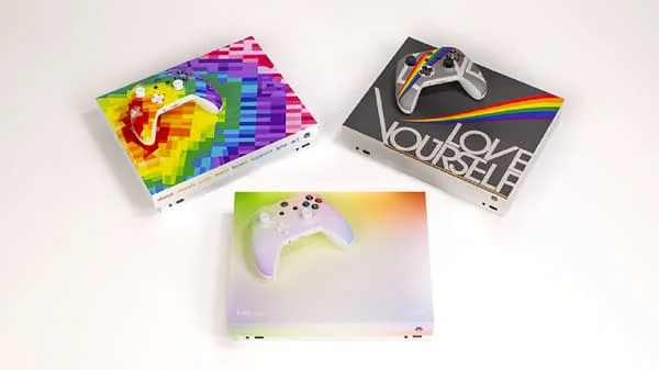  Microsoft Xbox One X Stonewall Mosaic Console