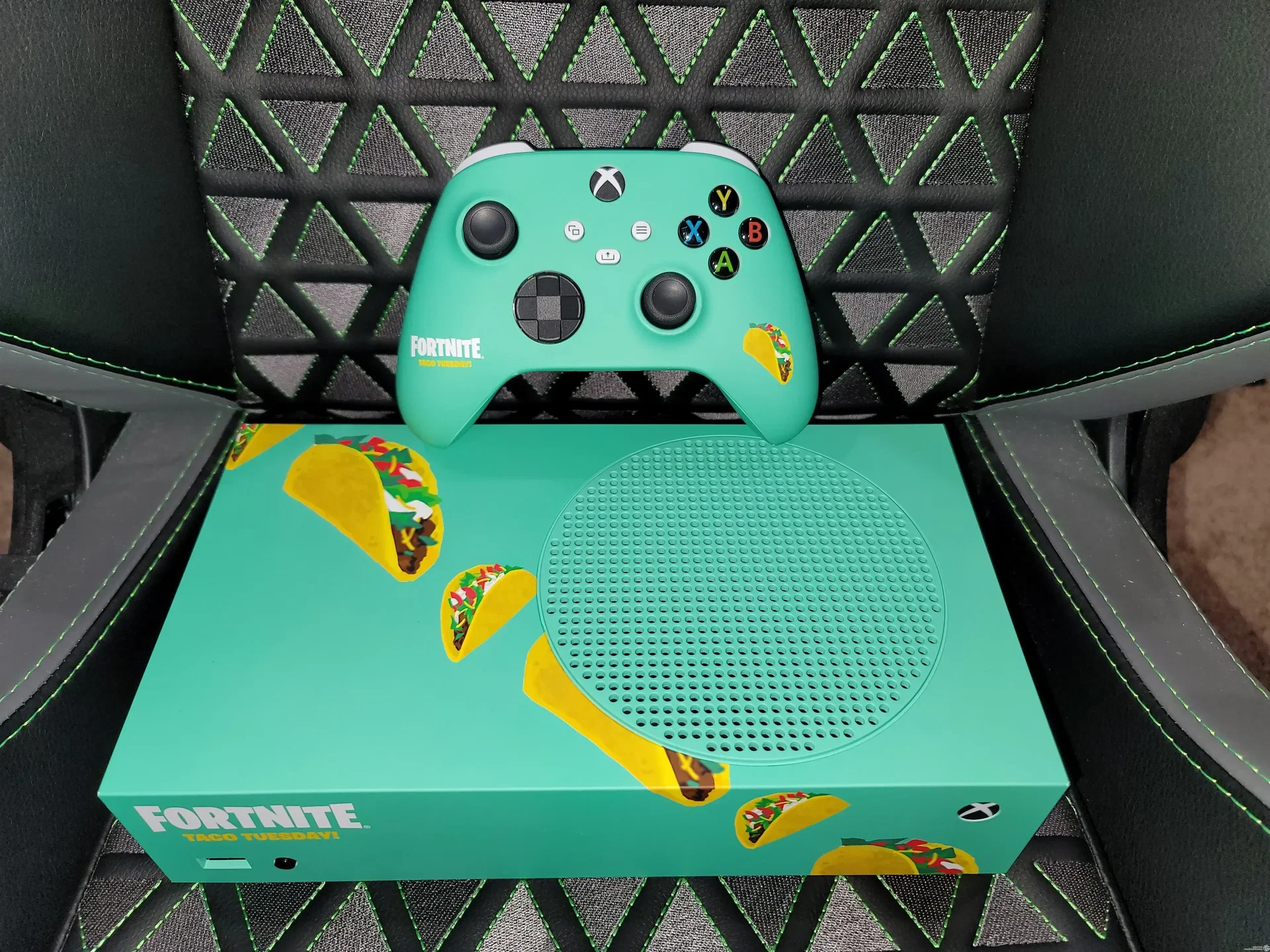 Consolevariations - Microsoft Xbox Series S Fortnite Taco Tuesday