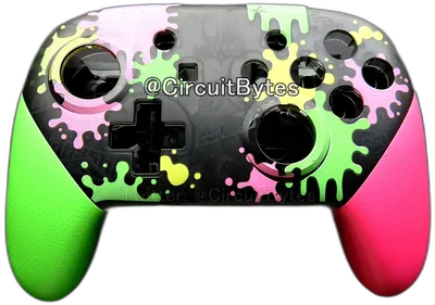 Splatoon 2 Switch Pro  Prototype Color Version Controller