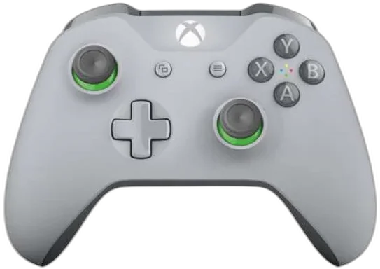  Microsoft Xbox One S Grey/Green Controller