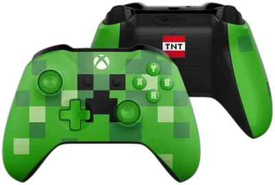 Microsoft Xbox One S MineCraft Creeper Controller
