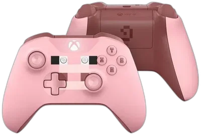 Microsoft Xbox One S MineCraft Pig Controller