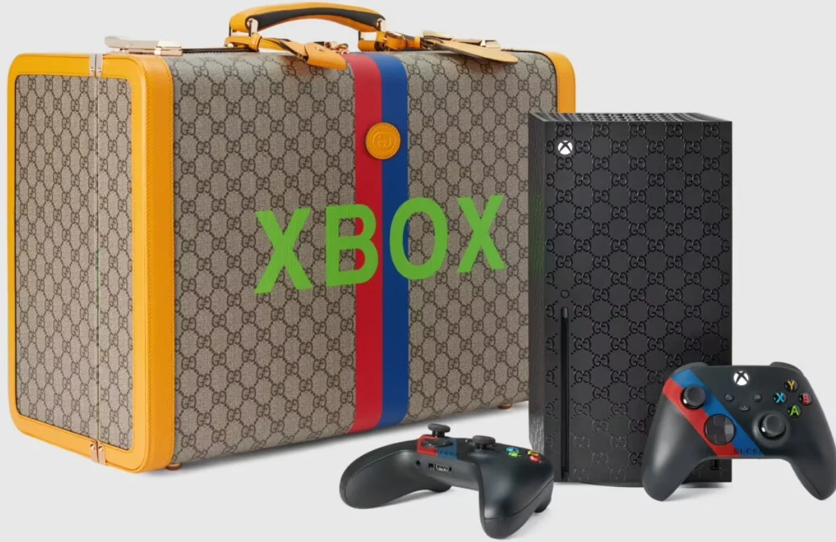  Microsoft  Xbox Series X  Gucci 100th Anniversary Console