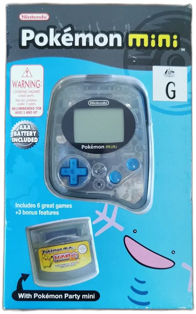 Nintendo Pokemon Mini Blue Console [AUS]