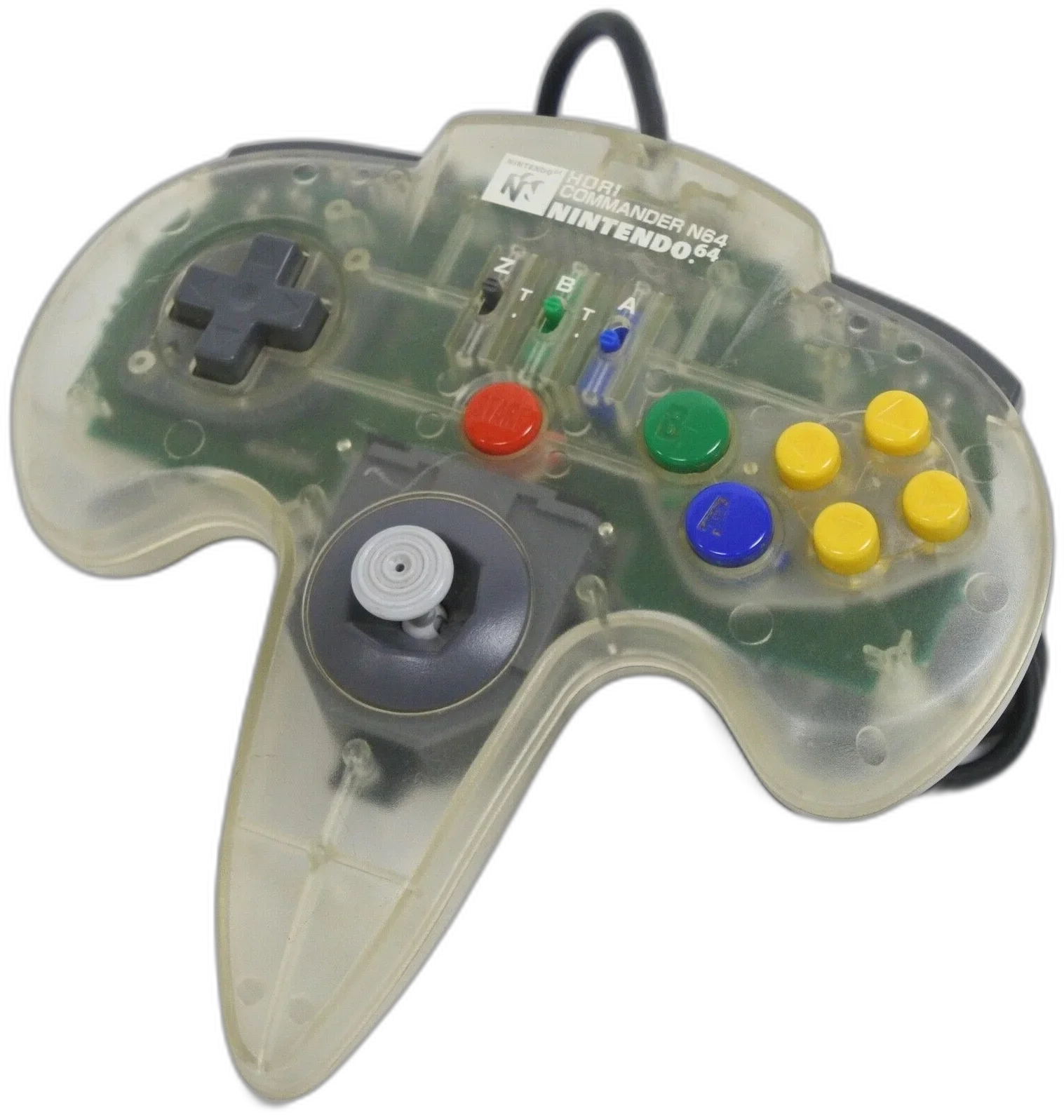  HORI Nintendo 64 Clear Commander Controller