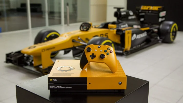  Microsoft Xbox One S Renault F1 Racing Console