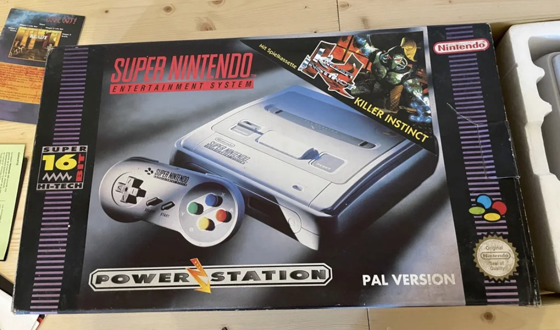  SNES Killer Instinct Power Station Bundle