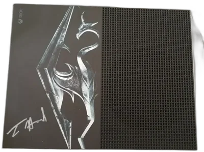 Microsoft Xbox One S Skyrim Todd Howard Console