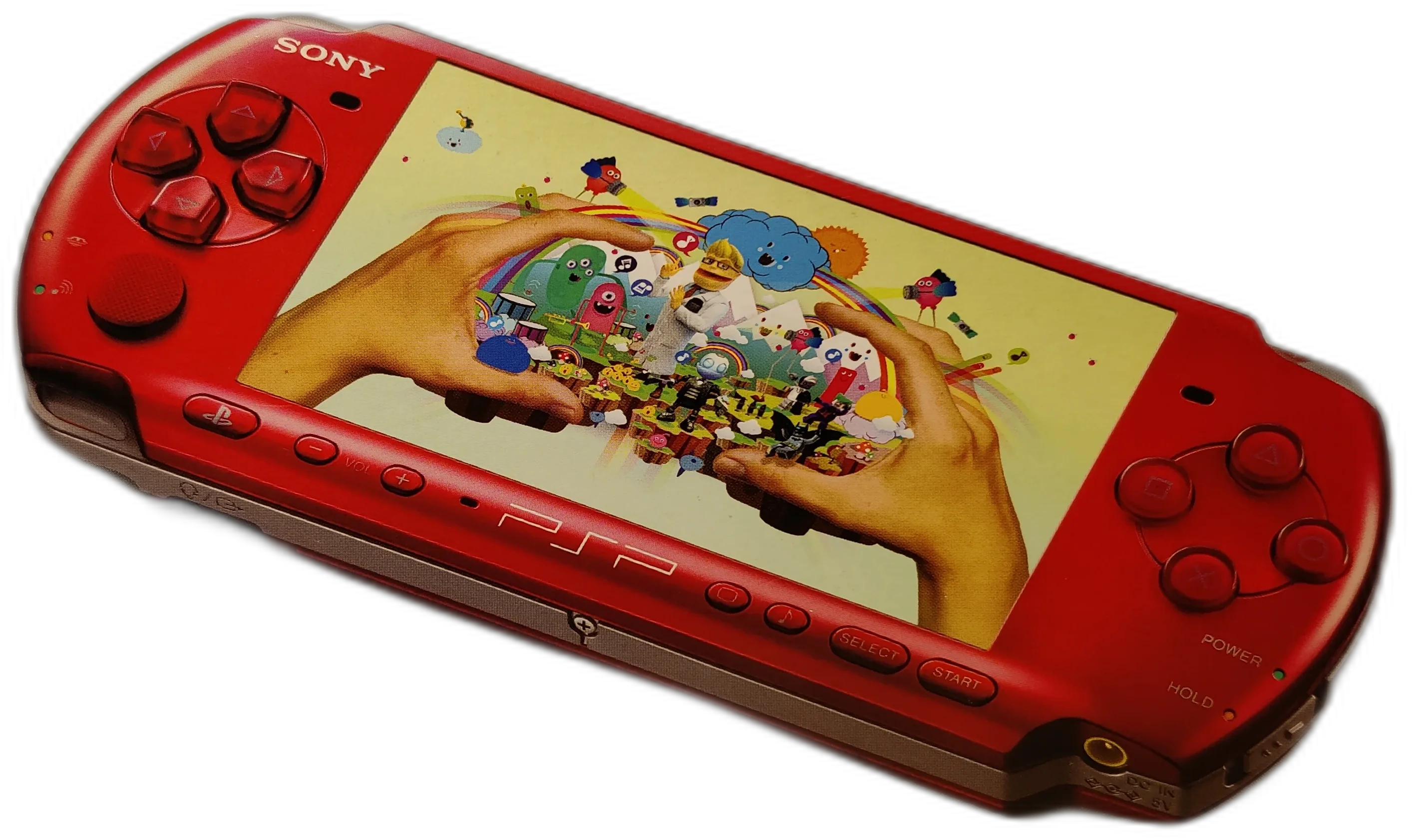 PSP 3004 Radiant Red Console [EU] - Consolevariations