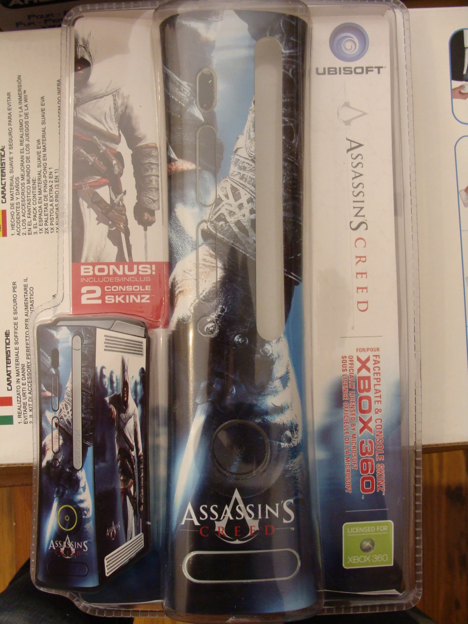  Microsoft Xbox 360 Assassin&#039;s Creed Faceplate