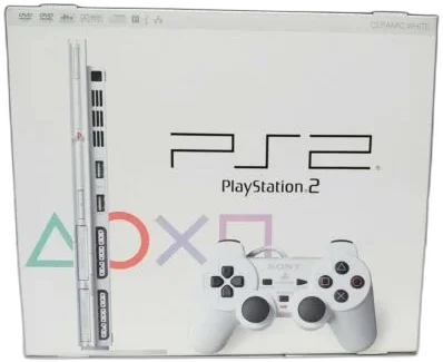  Sony PlayStation 2 Slim White Console [NA]