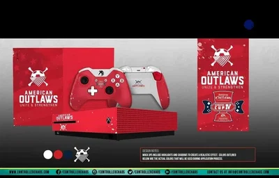 Microsoft Xbox One S American Outlaw Console