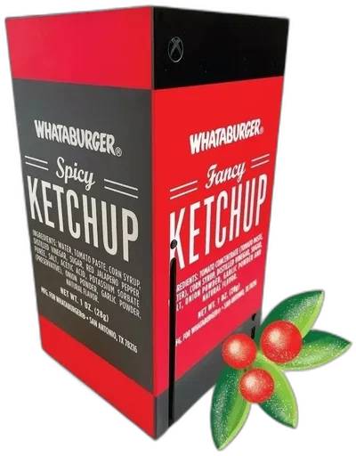 Microsoft Xbox Series X Whataburger Ketchup Console