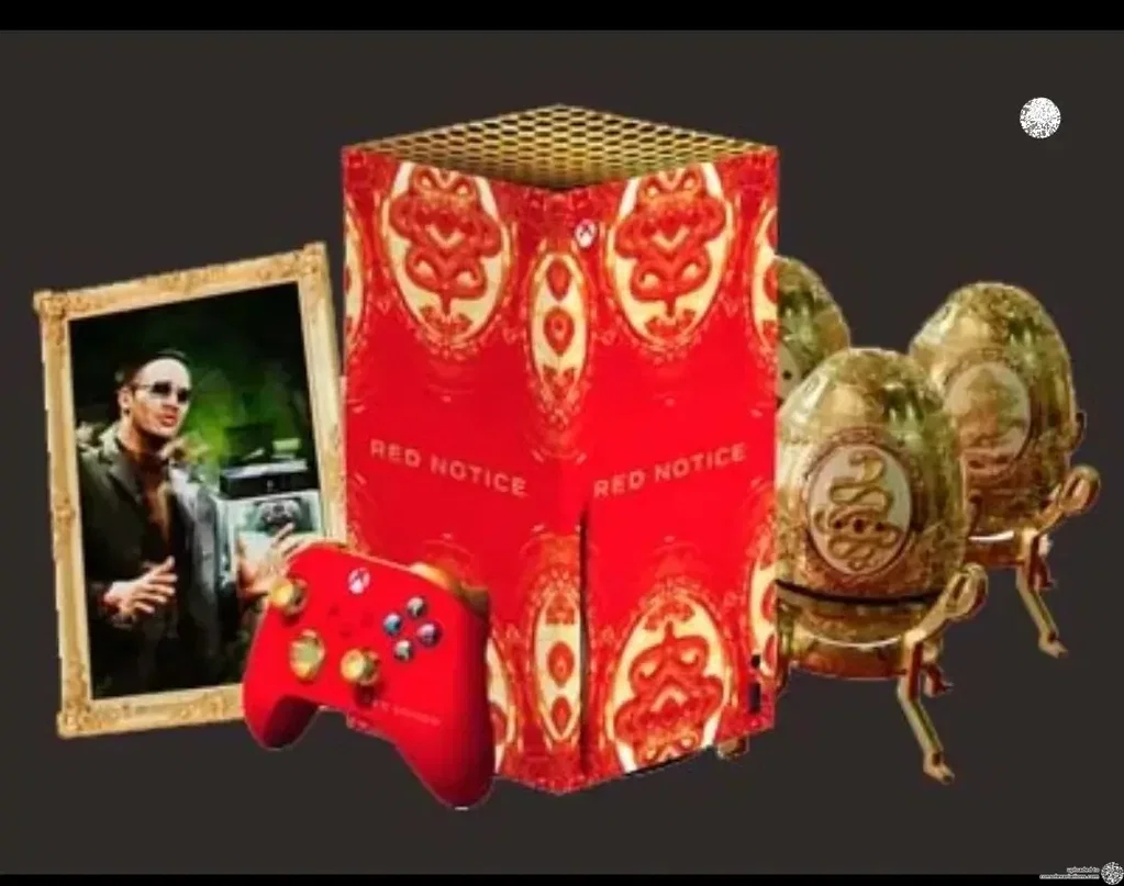 Consolevariations - Microsoft Xbox Series X Red Notice Console