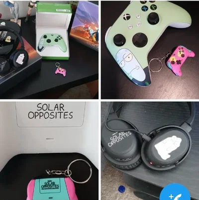 Microsoft Xbox Series X Solar Opposites Controller