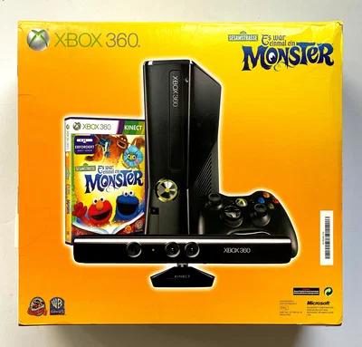 Microsoft Xbox 360 S Seasame Street Once Upon a Monster Bundle [EU]