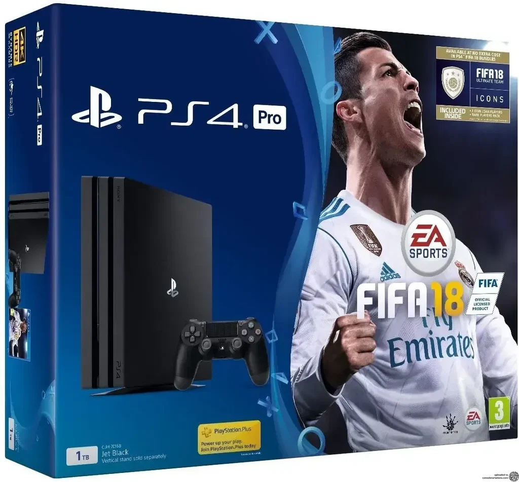 PlayStation4 - PlayStation 4 FIFA 18 Pack【本体同梱限定】 Consolevariations - Sony PlayStation 4 Pro Fifa 18 Bundle